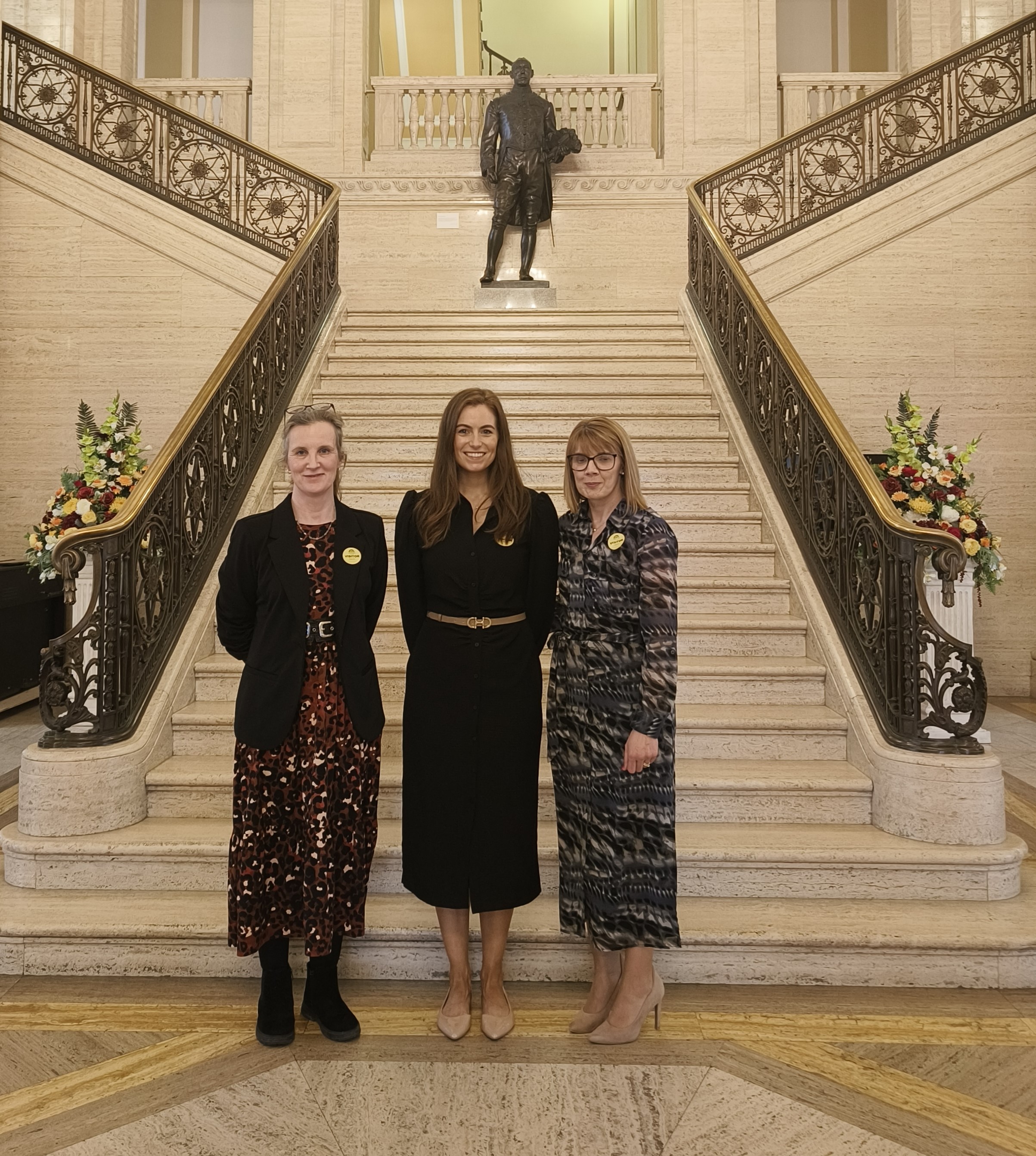Pictured L-R: IPH Director of Policy Dr Helen McAvoy, and policy team members Dr Ciara Reynolds and Dr Joanna Purdy. 